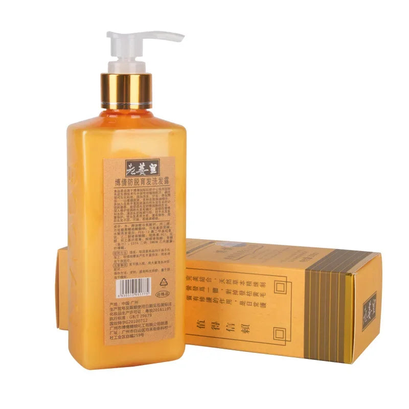 Genuine Ginger Shampoo and Conditioner with Ginger, Hair Care Shampoo for Hair Growth Fast Dense Anti-hair Loss 300ml Halalzen