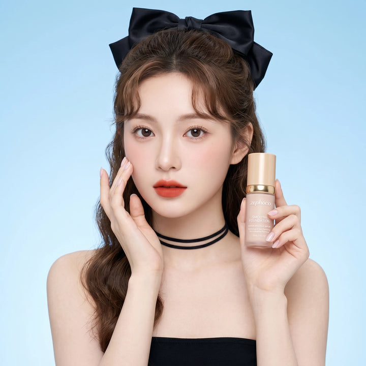 zephoco Color Changing Foundation Sunscreen Spf 50 Anti Aging Lasting Moisturizier Clearing Makeup Base Full Coverage Foundation