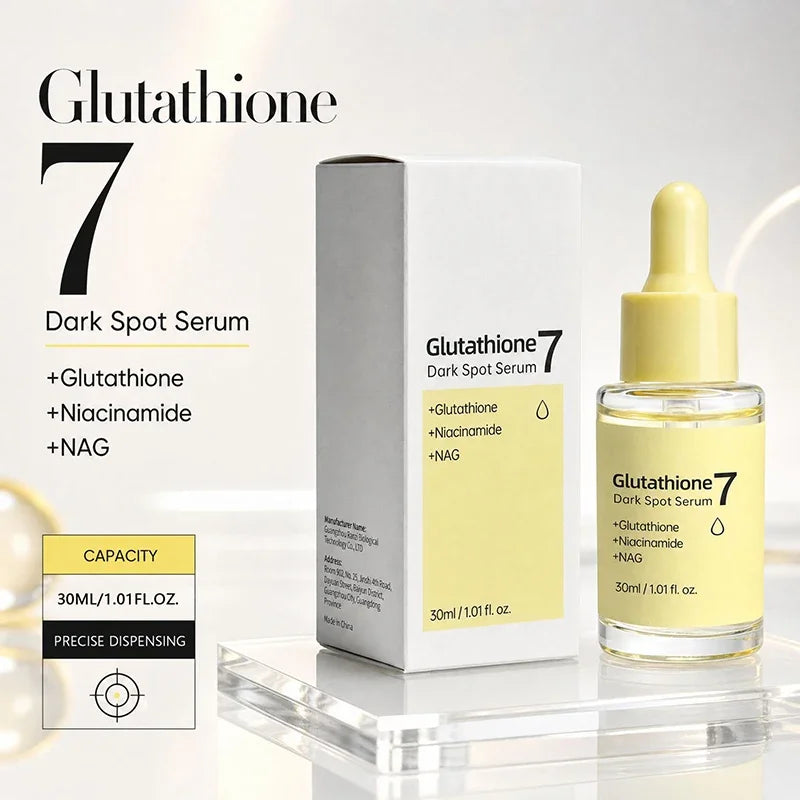 Glutathione 7 Black Spot Essence Serum Brightening Hydrating Face Care Niacinamide Dark Spot Corrector Moisturizing Skin Care