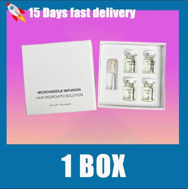0.3mm Microneedle Hair Regrowth Kit, Scalp Nourishing Serum, Scalp Care Set for Hair Health Maintenance