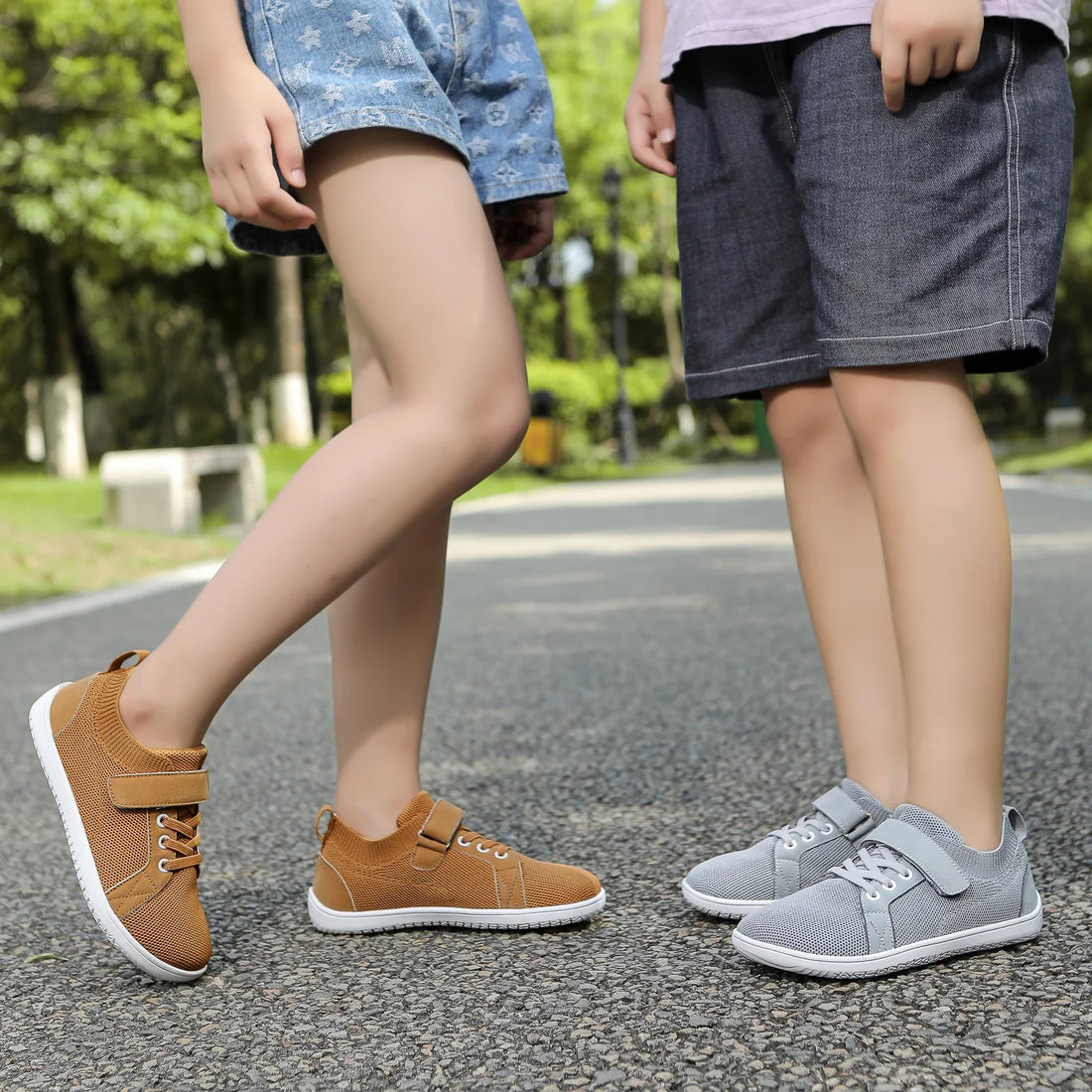 Little Kid Wide Toe Barefoot Shoes Boys Girls Minimalist Sneakers Non Slip Narutally Children Walking Flats for School Zero Drop