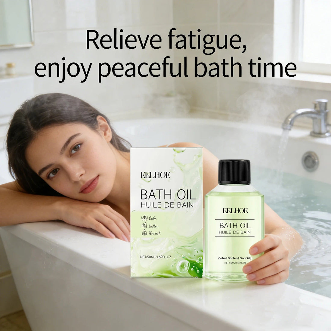 Moisturizes Bath Oil Remove Dirt Soothes Muscles Relieve Stress Promotes Relaxation Long Lasting Fragrance Body Care Shower Oil Halalzen