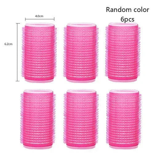 Hair Rollers Self Grip Hook Hair Curlers Heatless Roller Salon Dressing Curlers Jumbo Size Sticky Hair Styling Tools Halalzen