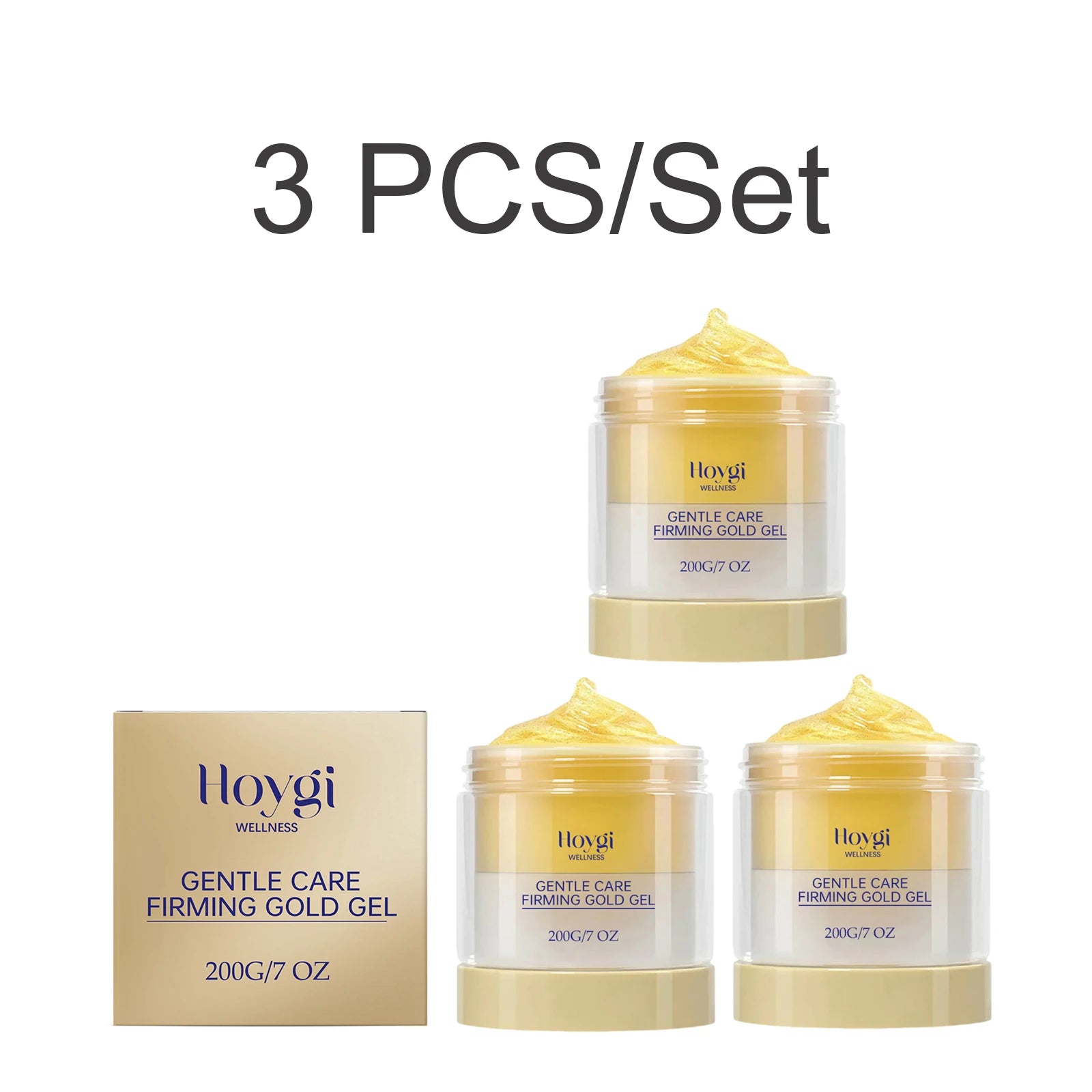 Cryo Thermo Firming Gold Massage Gel Skin Firming Lifting Hydrating Aloe Vera Nano Golden Body Care Detoxification Gel 200g