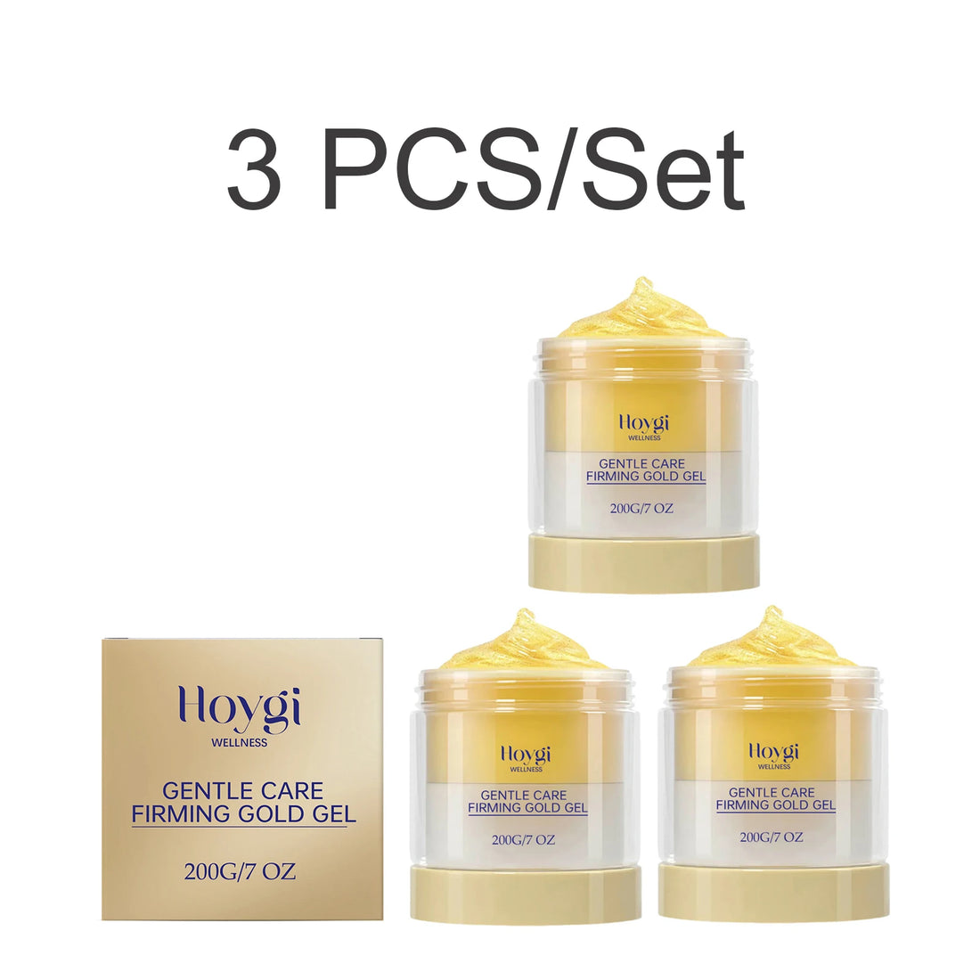 Cryo Thermo Firming Gold Massage Gel Skin Firming Lifting Hydrating Aloe Vera Nano Golden Body Care Detoxification Gel 200g
