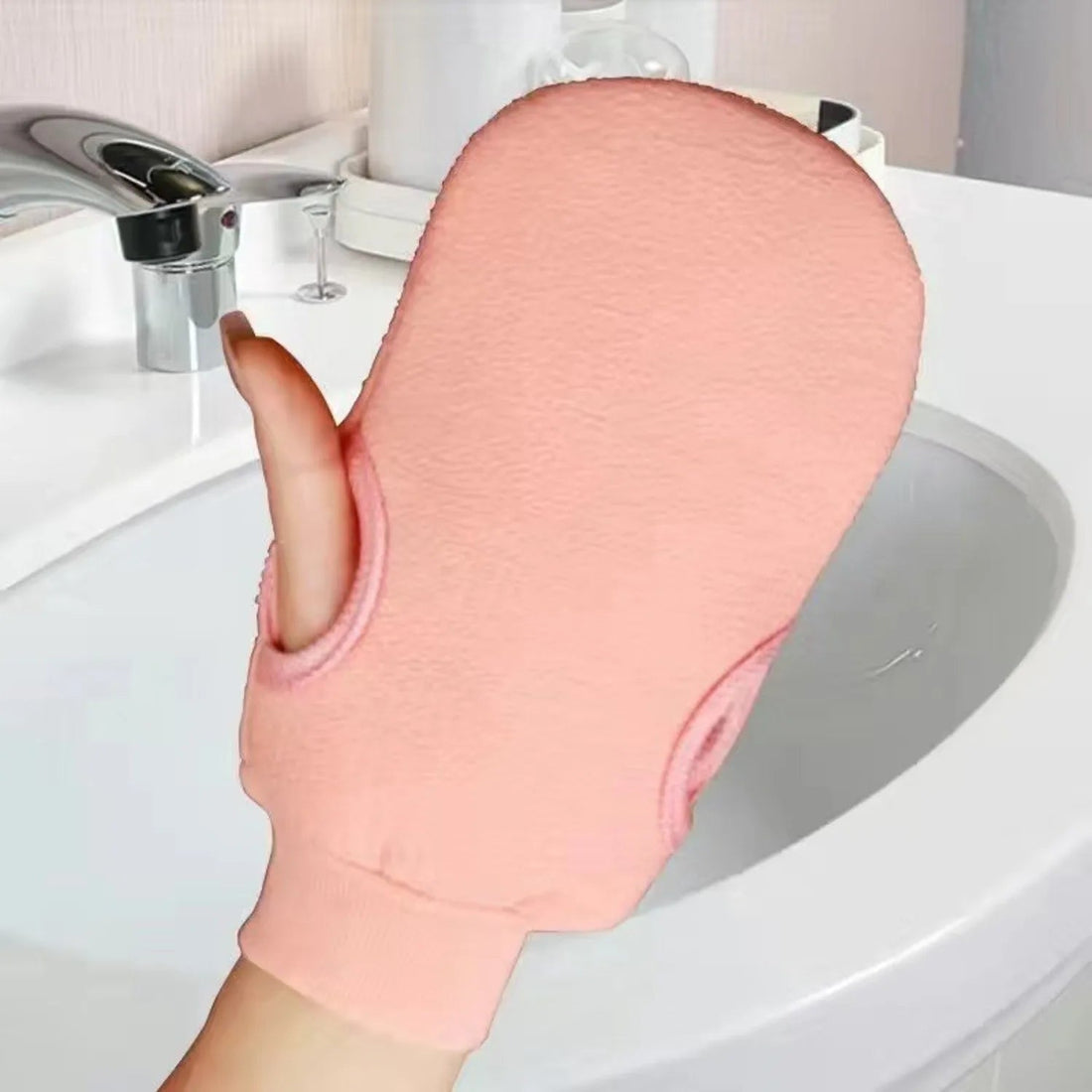 4pcs Bath for Peeling SPA Exfoliating Shower Brush Body Cleaning Scrub Mitt Rub Dead Skin Gloves Shower Towel Foam Body Massage Halalzen