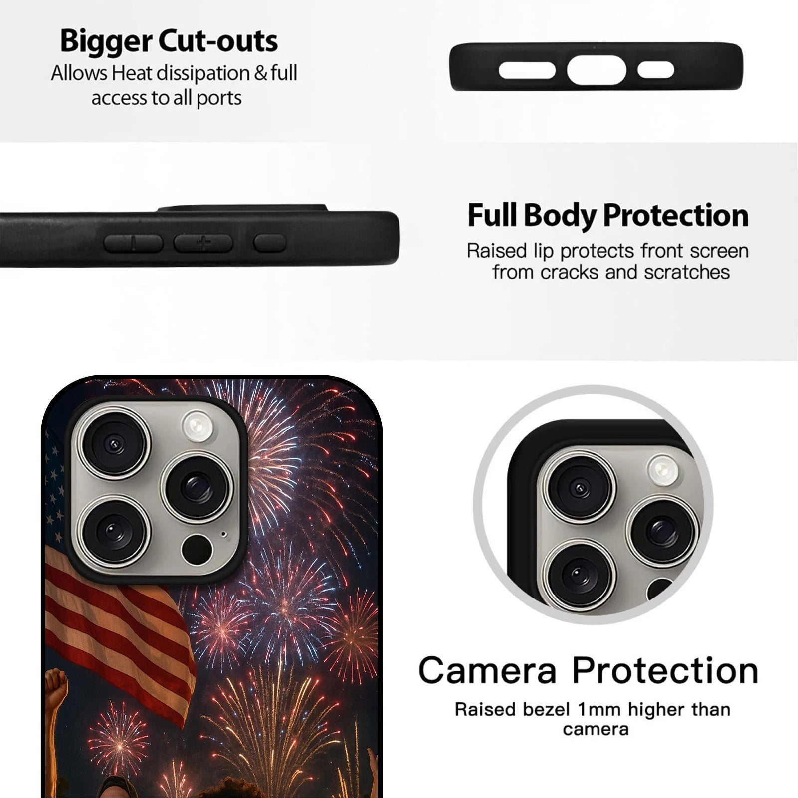 Magnetic Pattern Custom Acrylic Frosted Phone Case for iPhone16 15 14 13 12 11 Pro Max XS Shockproof | Holiday Customization