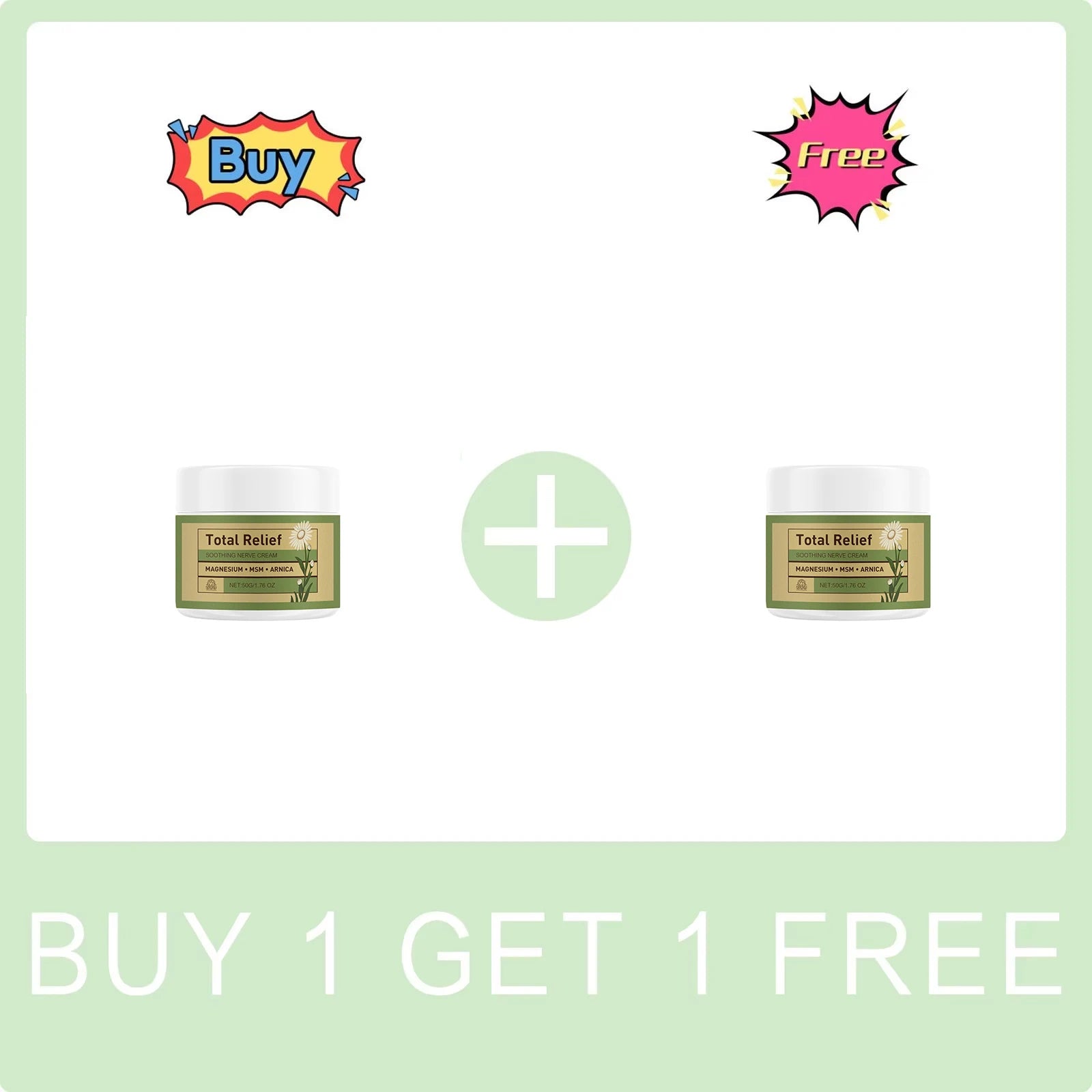 Magnesium Soothing Cream Nerves Relief Long-Lasting Hydration Prevent Drying Moisturizing Body Cream