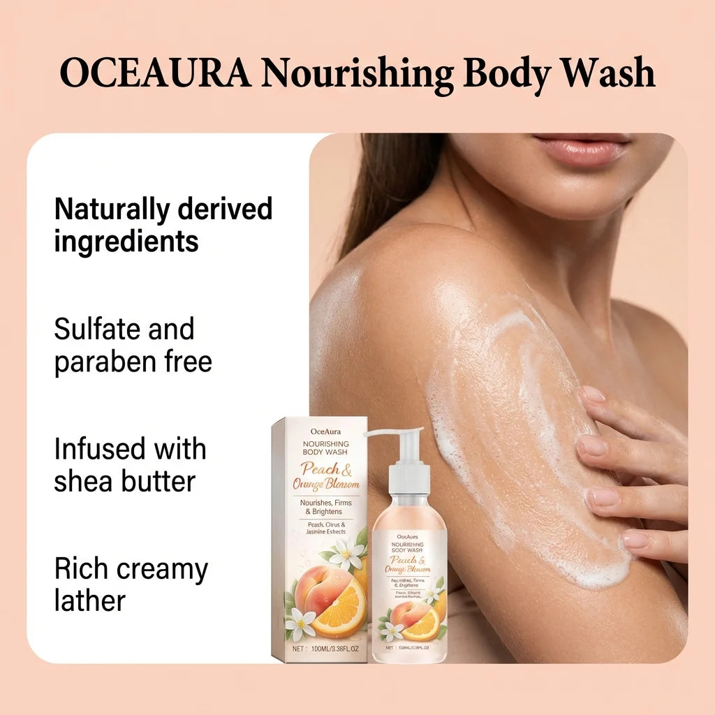 Hydrating Body Wash Moisturizing Brightening Body Cleansing Smoothing Lasting Fragrance Softening Glowing Refreshing Shower Gel Halalzen