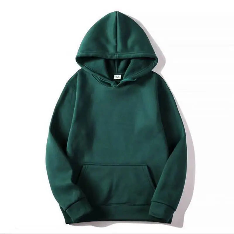 Blank Fleece Fashion Hoodies Men Pull Over Wholesale Hooded Sweatshirt Unisex Cheap Solid Hoodie In Bulk Sudaderas Con Capucha