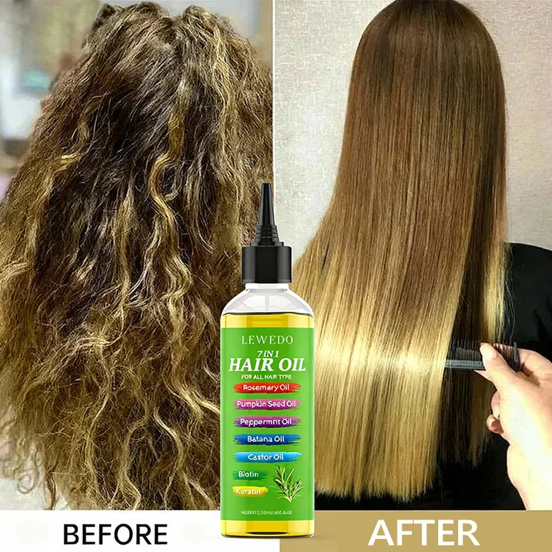 Pure Rosemary Hair Care Oil Long Lasting Hair Essential Oil Moisturizing For Hair Strengthen Scalp Deep Nourishes Repair Damaged