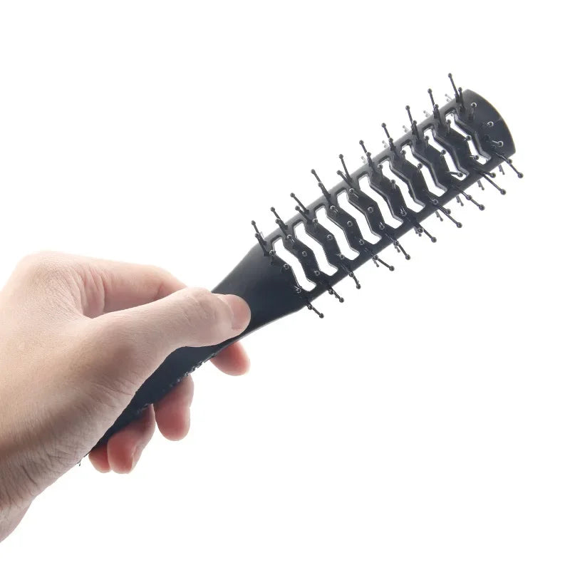 Pro Salon Double Side Massage Comb Anti-tangle Brushes Hairdressing Detangling Wide Teeth Anti Loss Combs Hairstyling Brush Halalzen