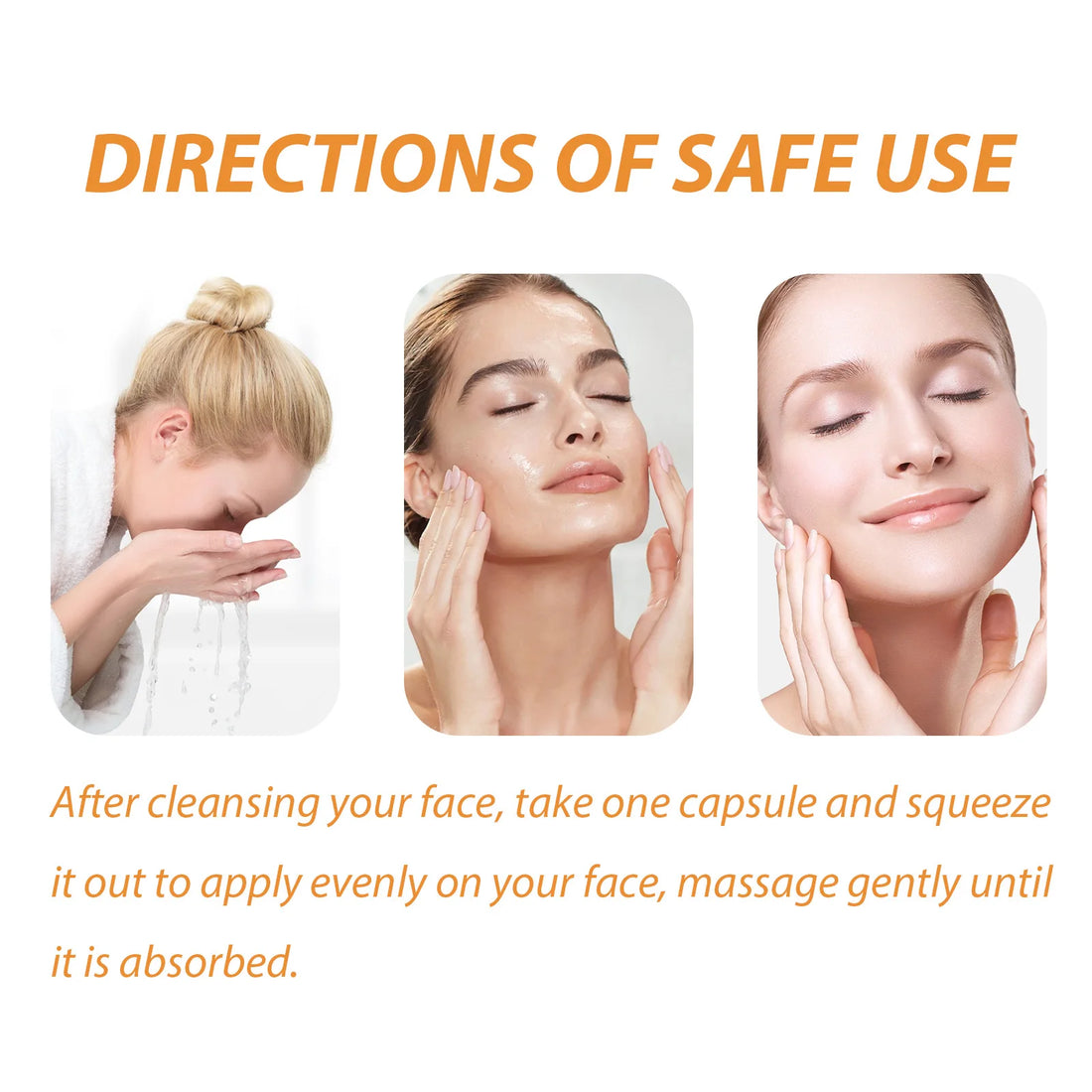 50Pcs Collagen Facial Capsule Serum Anti Acne Wrinkle Remover Firming Whitening Hyaluronic Acid Skin Care Essence
