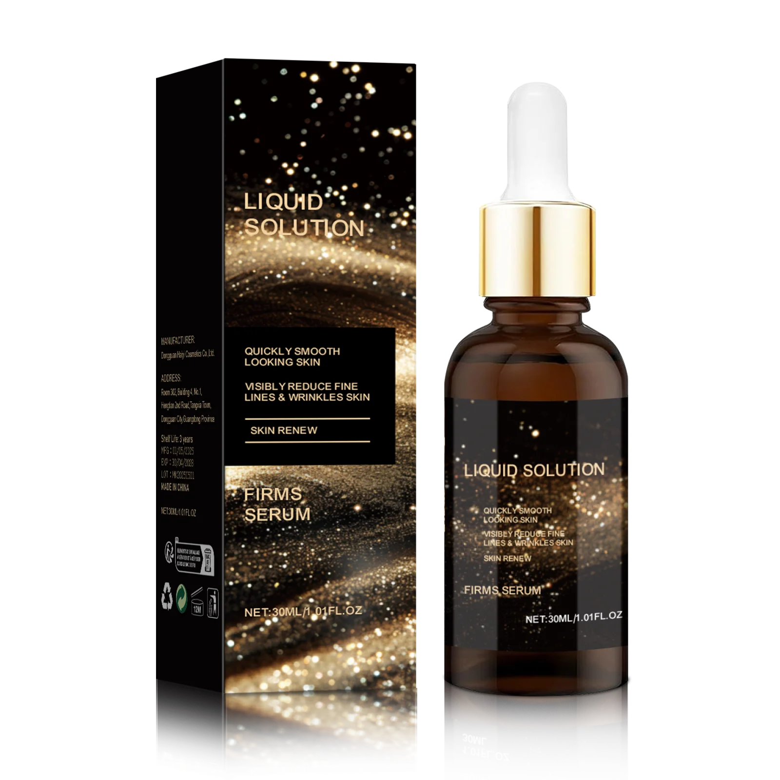 5in1 Rice Niacinamide VC Anti Aging Essence Brightening Fade Dark Spots Moisturizing Hydrating Glow Skin Care B3 Face Serum