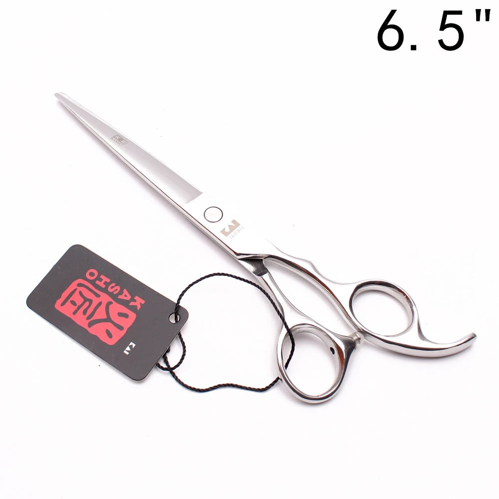 Professional Hair Scissors 5'' 6'' 7'' 8'' Japan Stainless Hairdressing Scissors Barber Thinning Shears Hair Cutting Scissors Halalzen