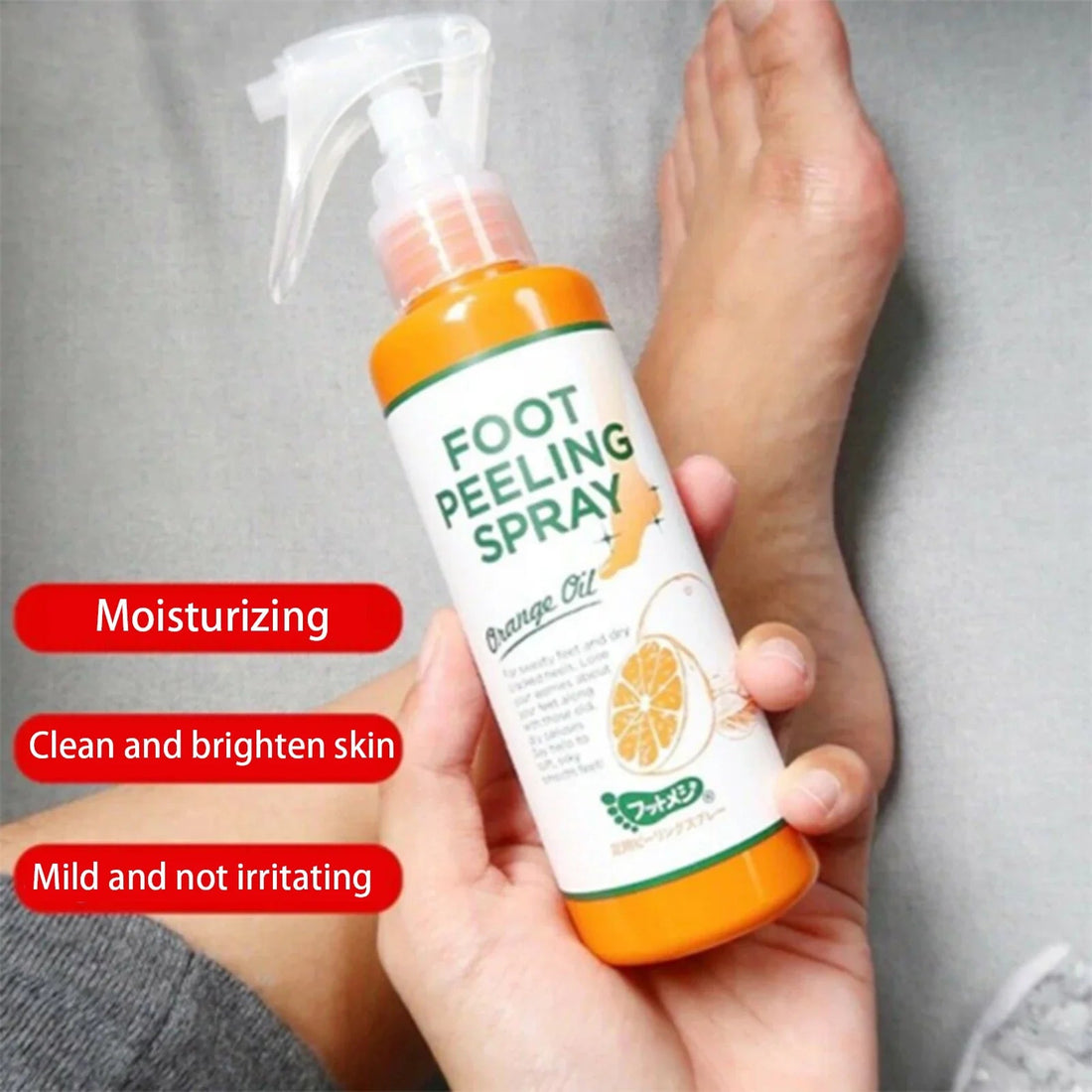 110ML Foot Cuticle Remove Dead Foot Exfoliator Softener Remove Dead Skin and Calluses Foot Mask Pedicure Nail Enhancer Halalzen