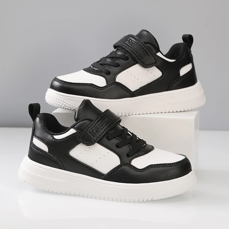 Trendy Children Sports Shoes Boys Sneaker Soft-soled Lightweight School Kids Non-slip Casual Walking Shoes Size 28-39