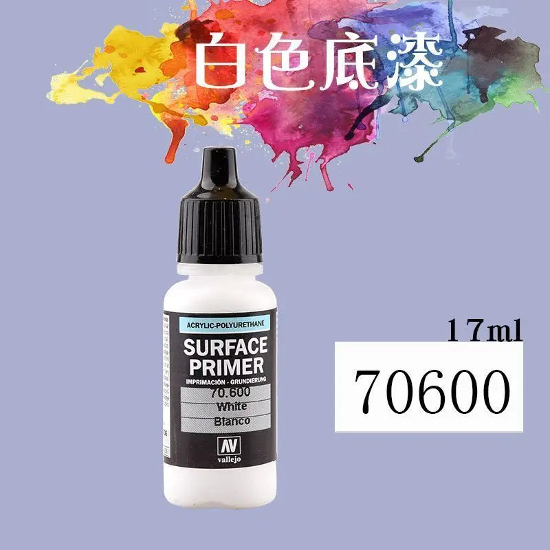 Spanish AV Vallejo Eco Water-Based Acrylic Paint 70600-73602 Surface Primer 17-60ml Model Miniature Painting Hobby Art Supplies