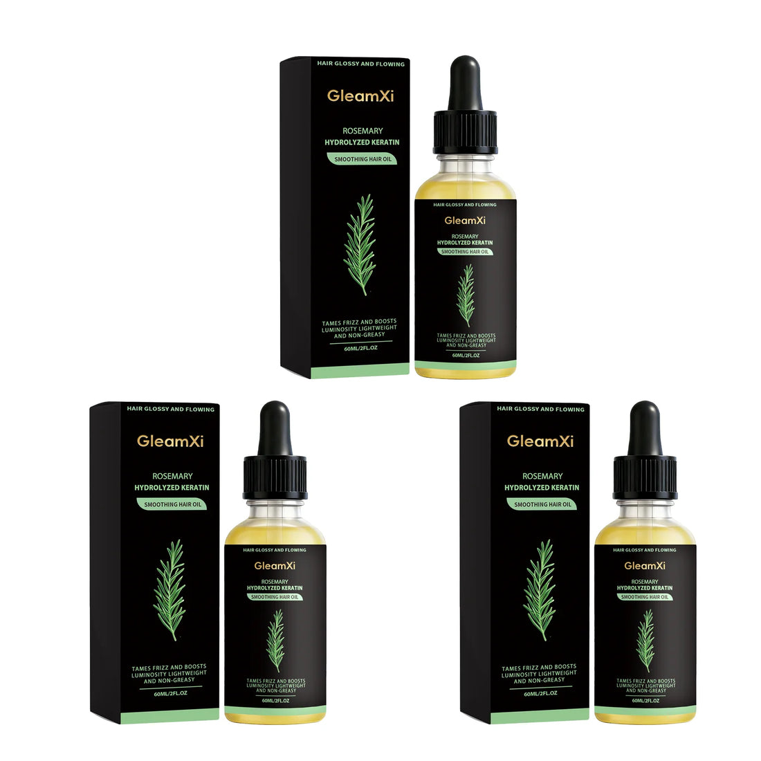 Rosemary Hair Growth Serum Reduce Loss Regrowth Repair Frizzy Damaged Hair Scalp Soothing Nourish Hair Regrowth For Men Women