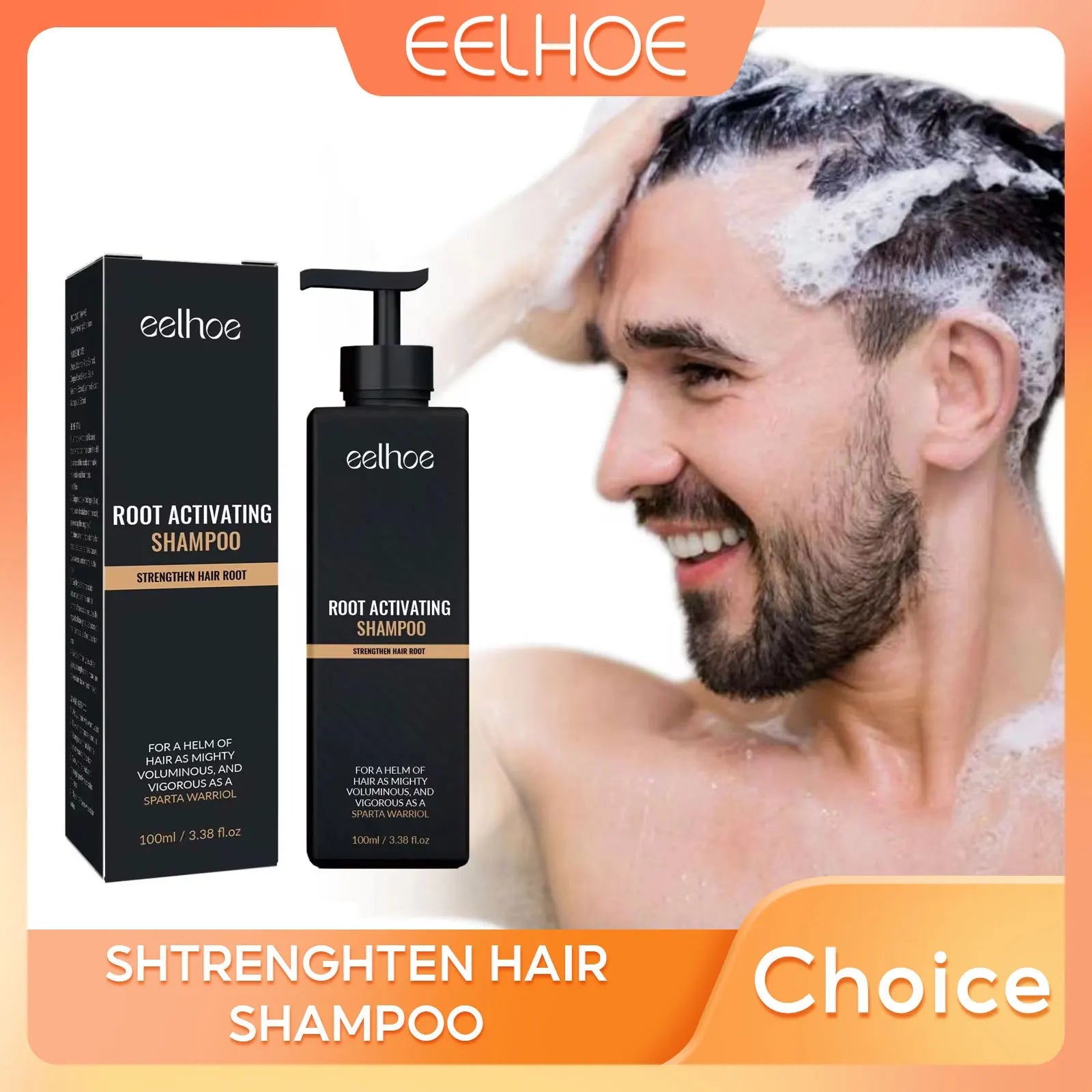 EELHOE Strengthen Hair Growth Shampoo Anti Frizz Hair Products Scalp Care Extremely Damaged Hair Treatment for Hair Loss Shampoo Halalzen