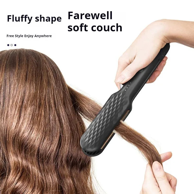 Hair Iron 3D Hair Crimper Professional Volumizing Curling Iron Corn Perm Fluffy Splint Flat Iron Hair Styling Tools Halalzen