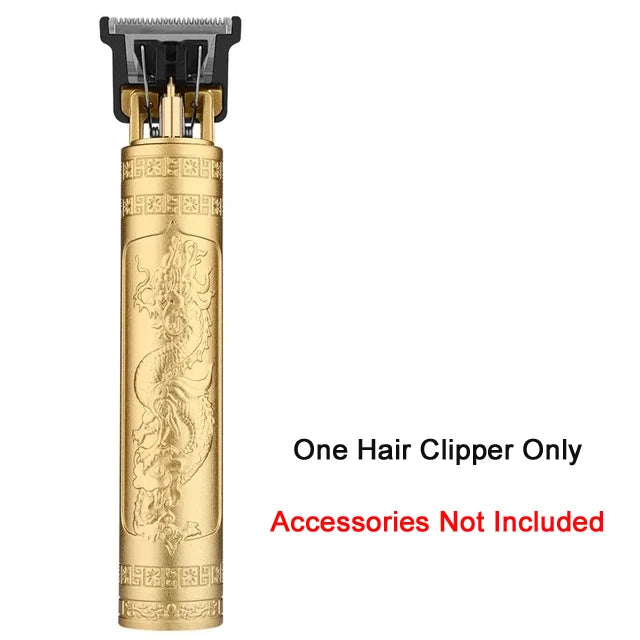 Electric Cutting Cordless Zero Gapped Trimmer Hair Clipper Professional Barber Shop Men's Haircut Machine for Beard Barbershop Halalzen