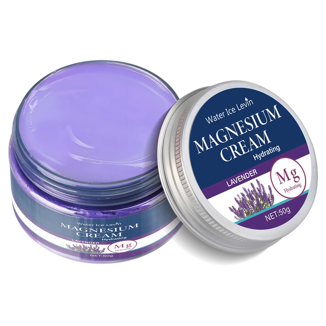 Lavender Magnesium Body Cream | Post-Bath Replenishment | Soothing Hydration & Skin Comfort