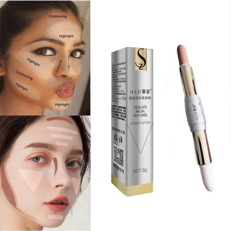 Shezi SPF30 Sunscreen Makeup Set Whitening Concealer Highlight Primer Facial Body Waterproof Base Cosmetic Kit