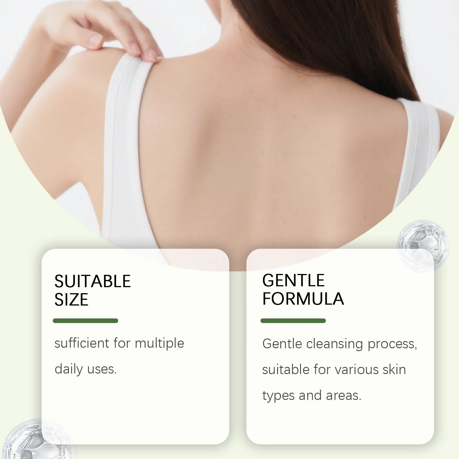Gentle Moisturizing Body Soap - Mild Cleansing Bar for Long-Lasting Daily Hydration, Soothing Non-Tightening Skin Care Halalzen