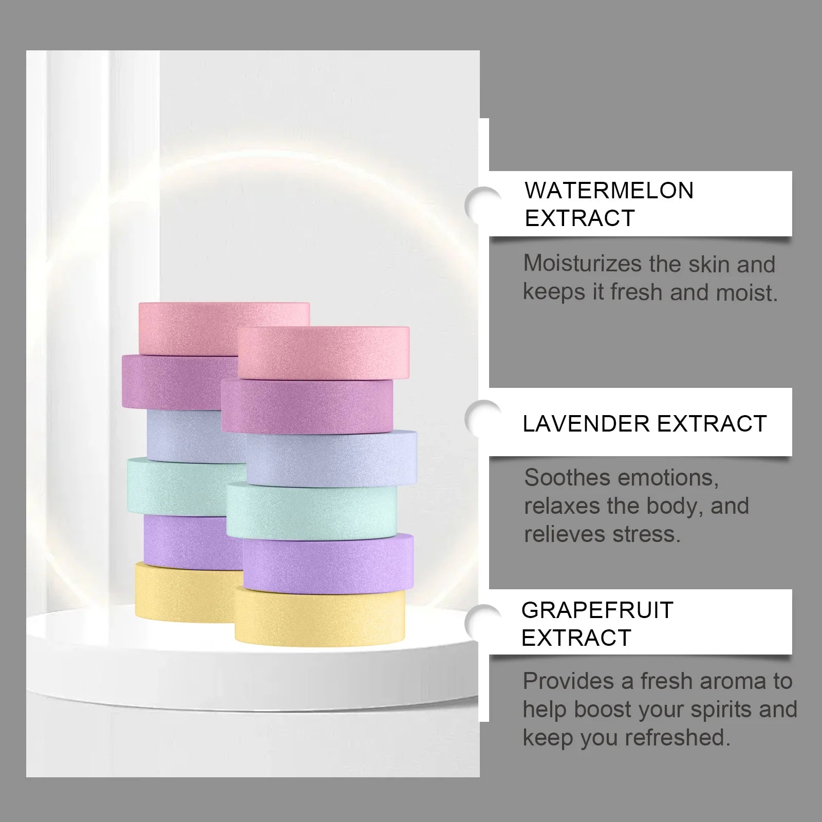 Shower Steamers Tablets Birthday Gifts For Women 12 Pack Shower Bombs With Essential Oils Gifts For Her Self Care Spa Moisturize Halalzen