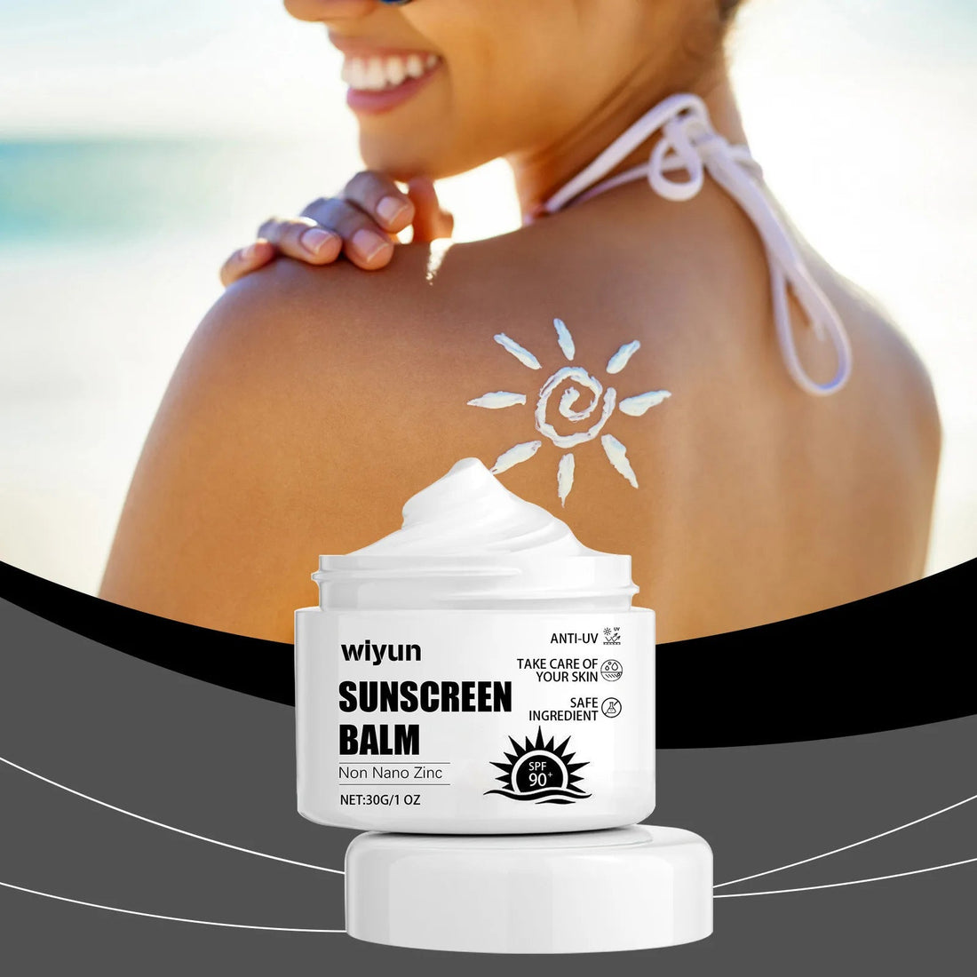 Facial Body Sunscreen Anti UV SPF90 Shine Protection Sunblock Solar Isolation Oil-Control Refresh Moisturizer Brighten Sun Cream Halalzen