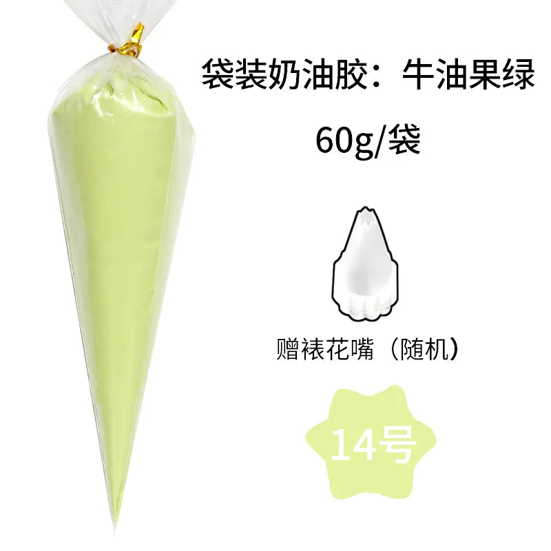60g Imitation Cream Glue Charms Handmade Whipped Phone Case Decoden Shaker Jewelry Tools Tools Professional