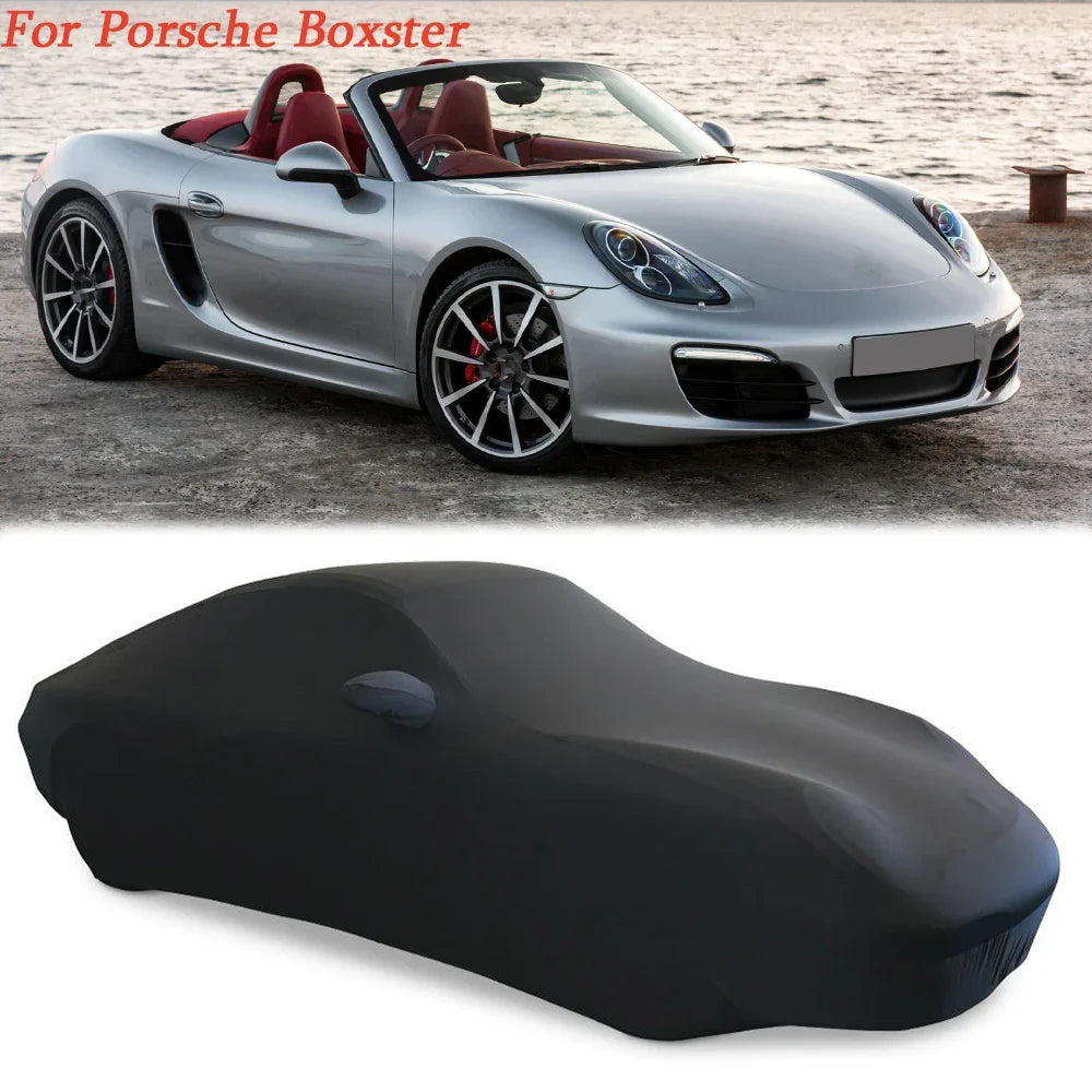 Full Car Indoor Cover Dust Scratch Proof Protection For Porsche 911/718/928/968/992/Boxster/Cayman/Carrera