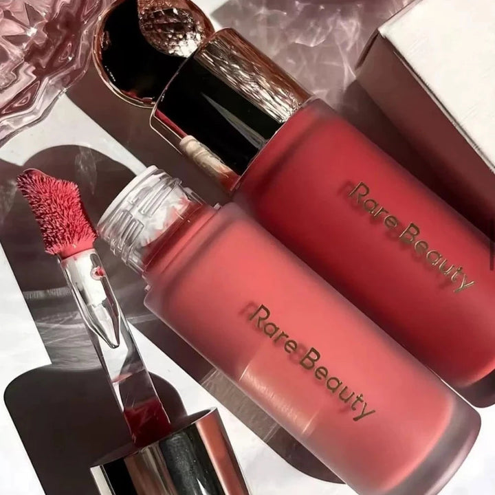 11 Color Matte Liquid Powder Blusher, Lip and Cheek Dual-Use Powder Blusher, Low Saturation, Natural Moisturizing Facial Makeup HALALZEN