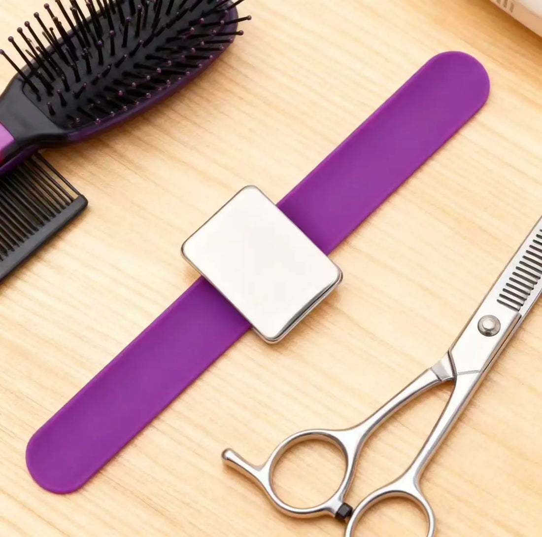 Silicone Wrist Band Strap Hair Clamps Holder Hairdressing Styling Tools Professional Salon Hairpin Accessories
