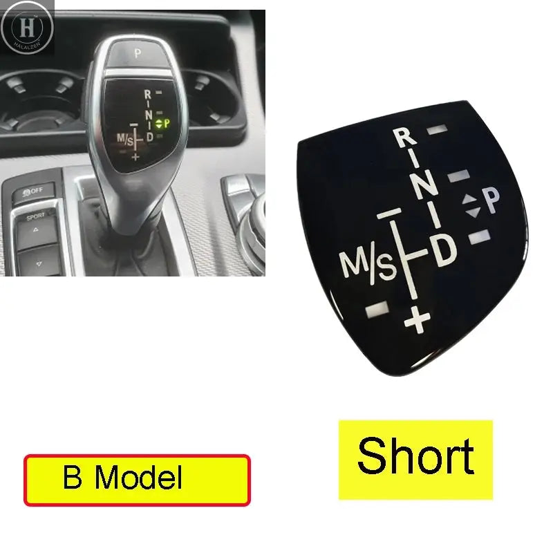 Car Gear Knob Shift Lever Cover Replacement for BMW 1 2 3 5 7 Series F10 F20 F21 F22 F11 F01 X1 X3 X4 M3 M5 F30 F25 F Chassis HALALZEN