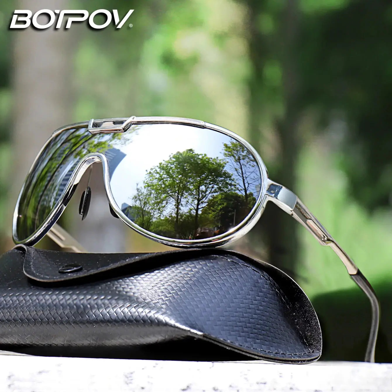 Fishing Sunglasses PC Frame Men and Women Trendy Round Windproof Shades with UV Protection Cycling Driving Travel With BOX HALALZEN