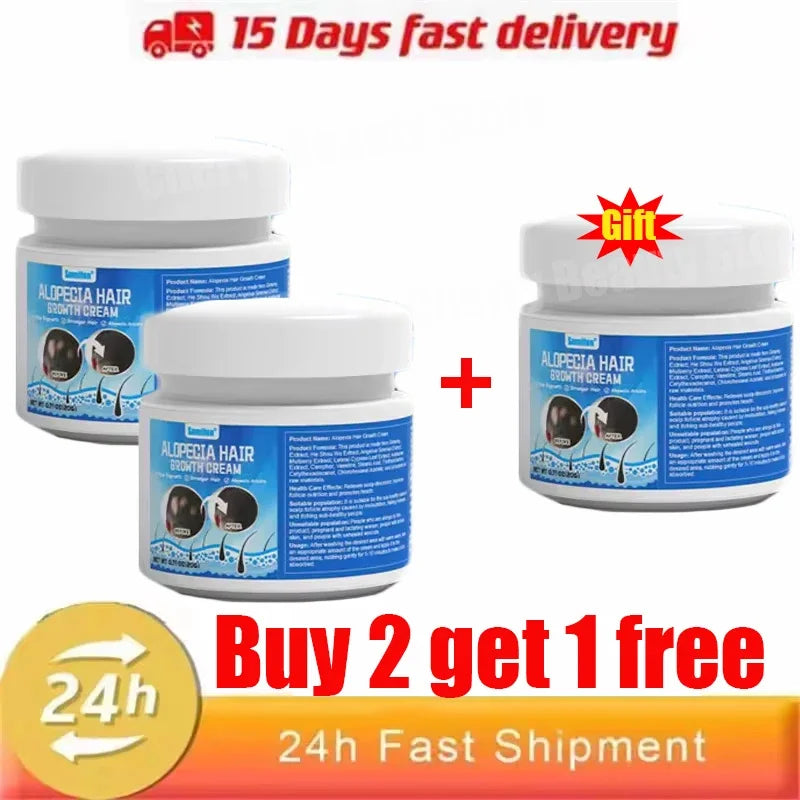 Fast Hair Growth Cream Anti Hair Loss Prevent Baldness Scalp Treatment Repair Roots Beauty Health Hair Care For Men Women