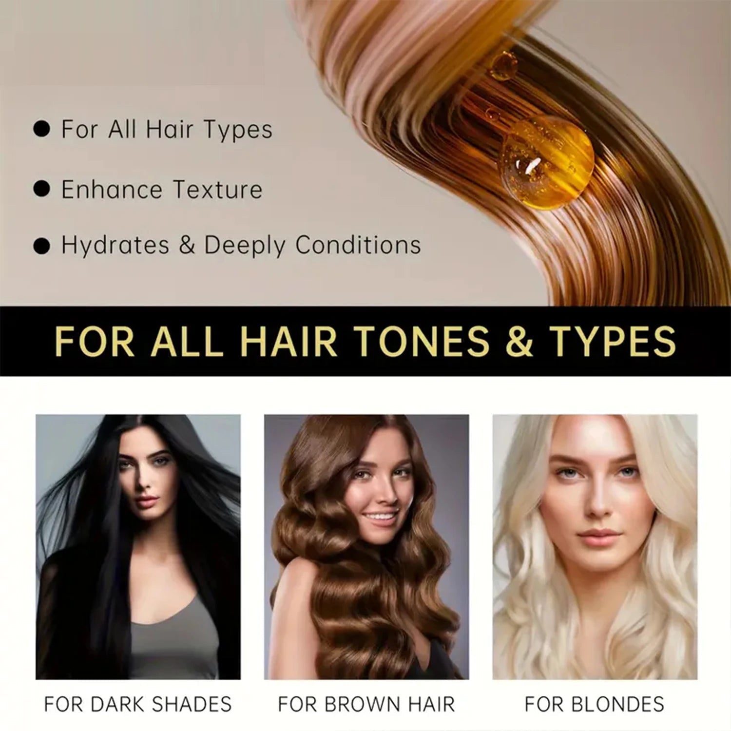 Keratin Hair Mask with Collagen, Hydrates & Moisturizes for Dry Damaged Hair, Enhances Softness, Shine & Elasticity Halalzen