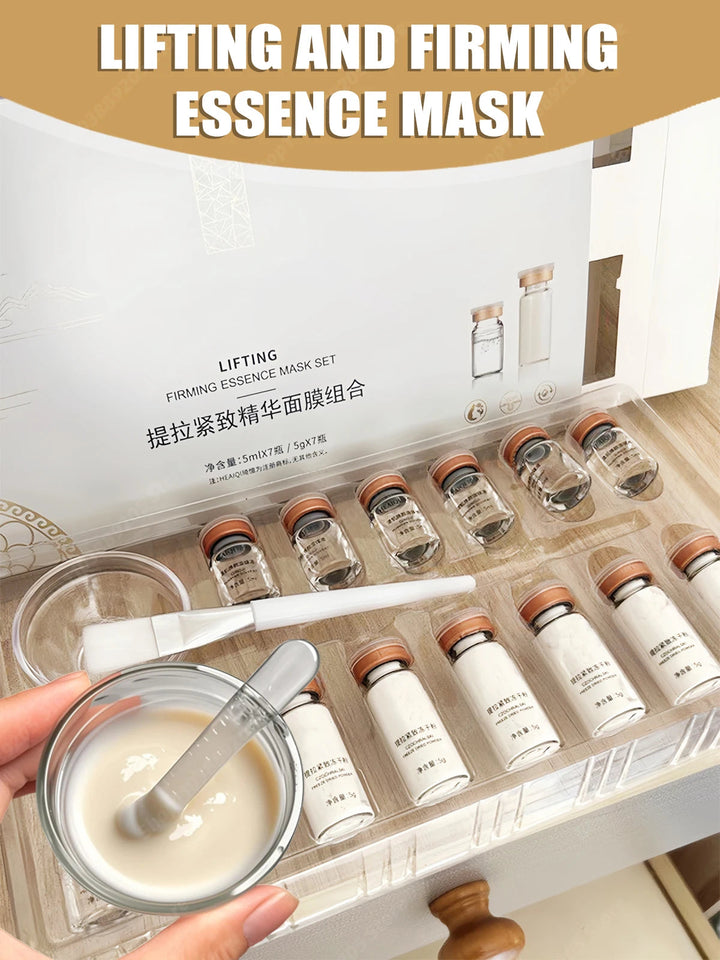 Anti Aging Freeze Dried Powder Peel Off Mask Anti Wrinkle Facial Care Mask Nourishing Moisturizing Fade Fine Lines Halalzen