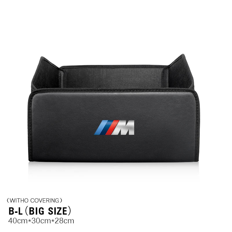 Car Trunk Storage Box High-capacity Leather Organizer Case For BMW E46 E90 E60 F30 F10 E39 E36 F20 G20 G30 E92 E87 E91 X5 E70 X3