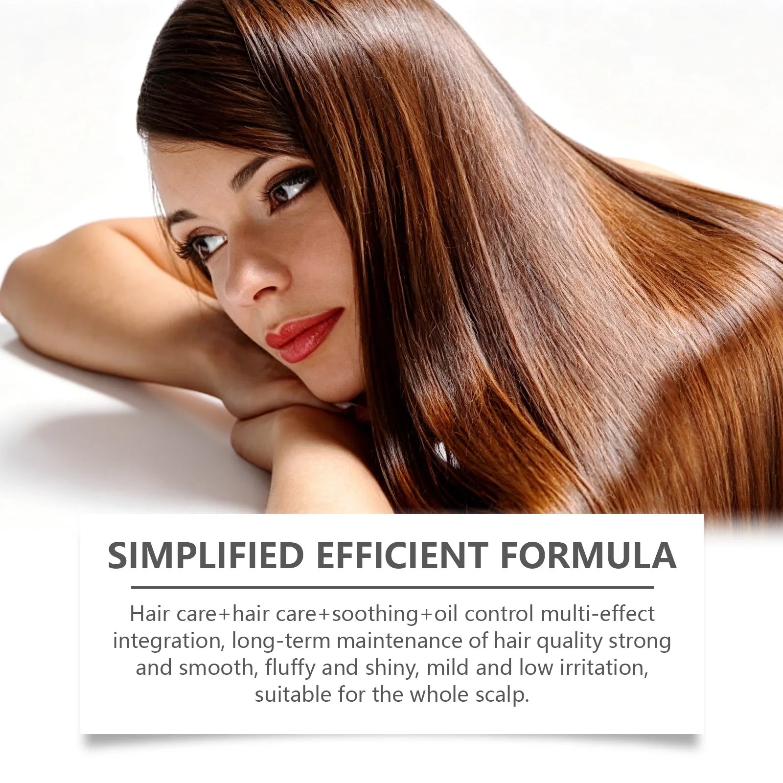 Biotin Volumizing Hair Serum With Scalp Massager,Deep Repair Damaged Hair Follicle Improve Scalp Environment Promote Hair Growth