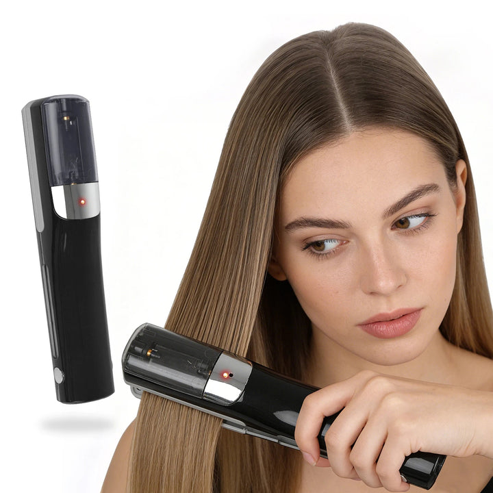 Rechargeable Portable Electric Hair Trimmer for Split Ends & Frizz Control Ideal for Maintaining Damaged Hair Halalzen