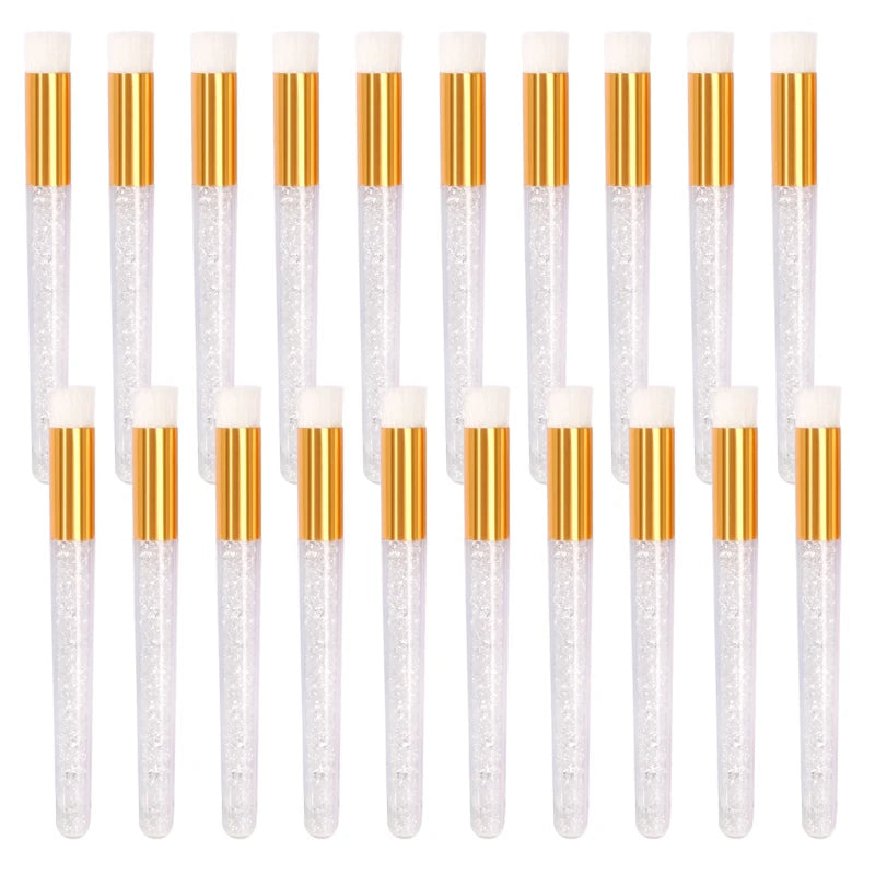 10/20pc Eyelash Cleaning Brush Lash Extension Applicators Shampoo Cleanser Eyebrow Nose Brushes Skin Care Cosmetics Makeup Tools Halalzen