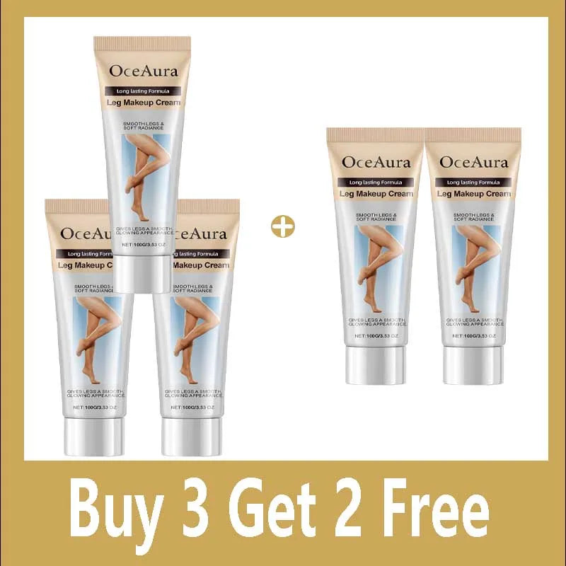 100g Leg Makeup Cream Even Skin Tone Body Foundation Waterproof Long Lasting Body Concealer Cream Natural Color Leg Makeup Fresh