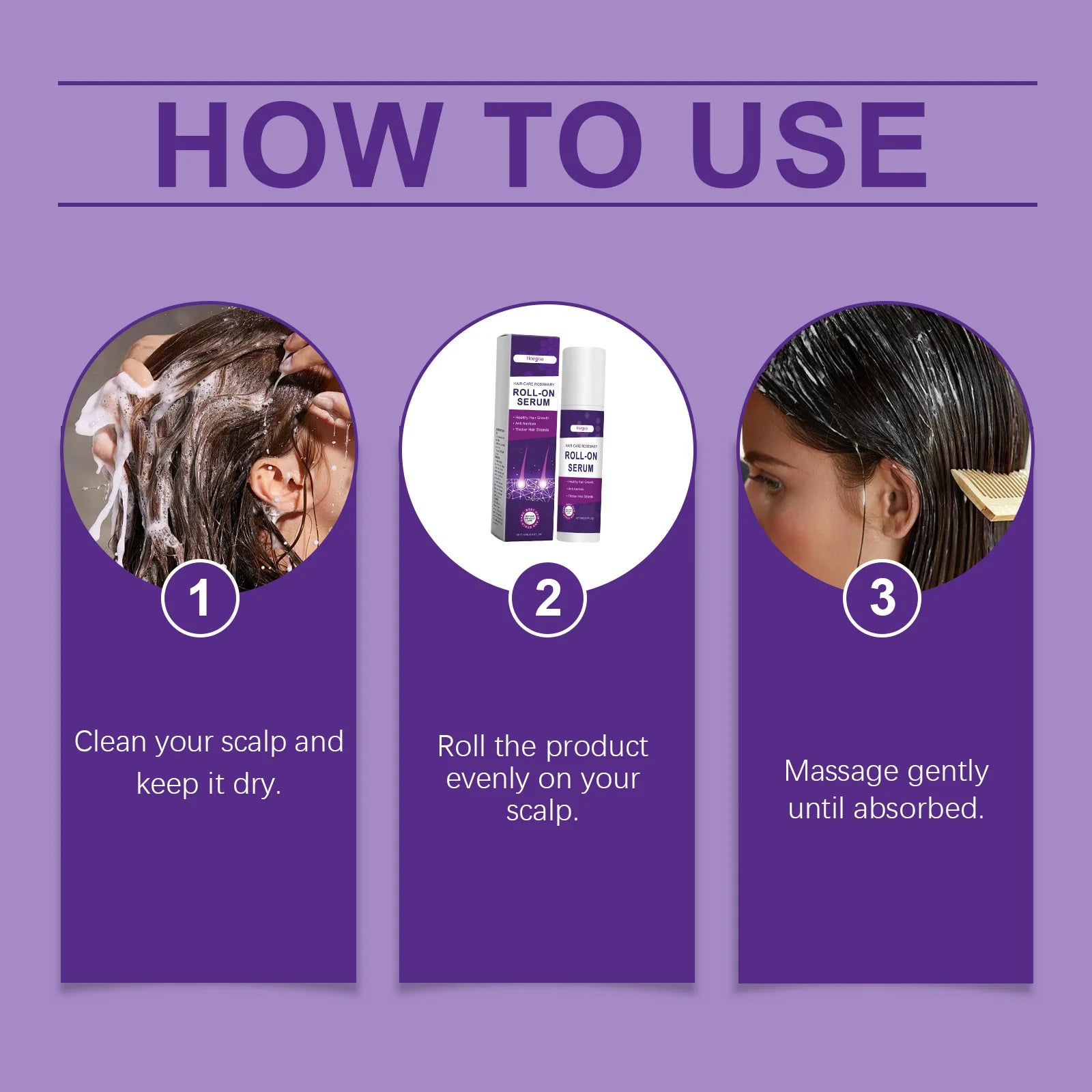 Hair Growth Serum Anti Hair Loss Strengthening Hair Roots Prevent Baldness Reduce Shedding Deep Moisturizing Nourish Hair Care