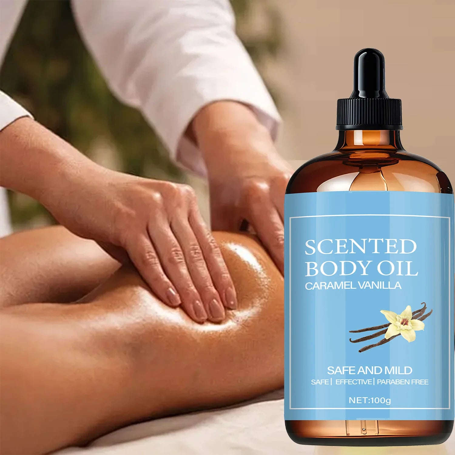 Fragrant Body Oil, Deeply Nourishing with Coconut Oil, Ascorbic Acid Strengthens the Barrier, and the Formula Is Made with Pure Plant Ingredients, Specifically Designed to Improve Dryness and Peeling Skin