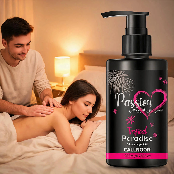 200ml Massage Oil with Vitamins & Minerals Nourish Moisturize Body Care Perfect for Couple Massage
