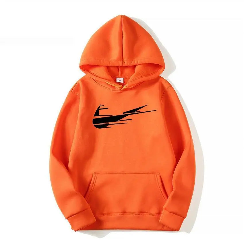 High end men's and women's hoodies, hoodies, autumn and winter casual fleece printed jackets, hoodies