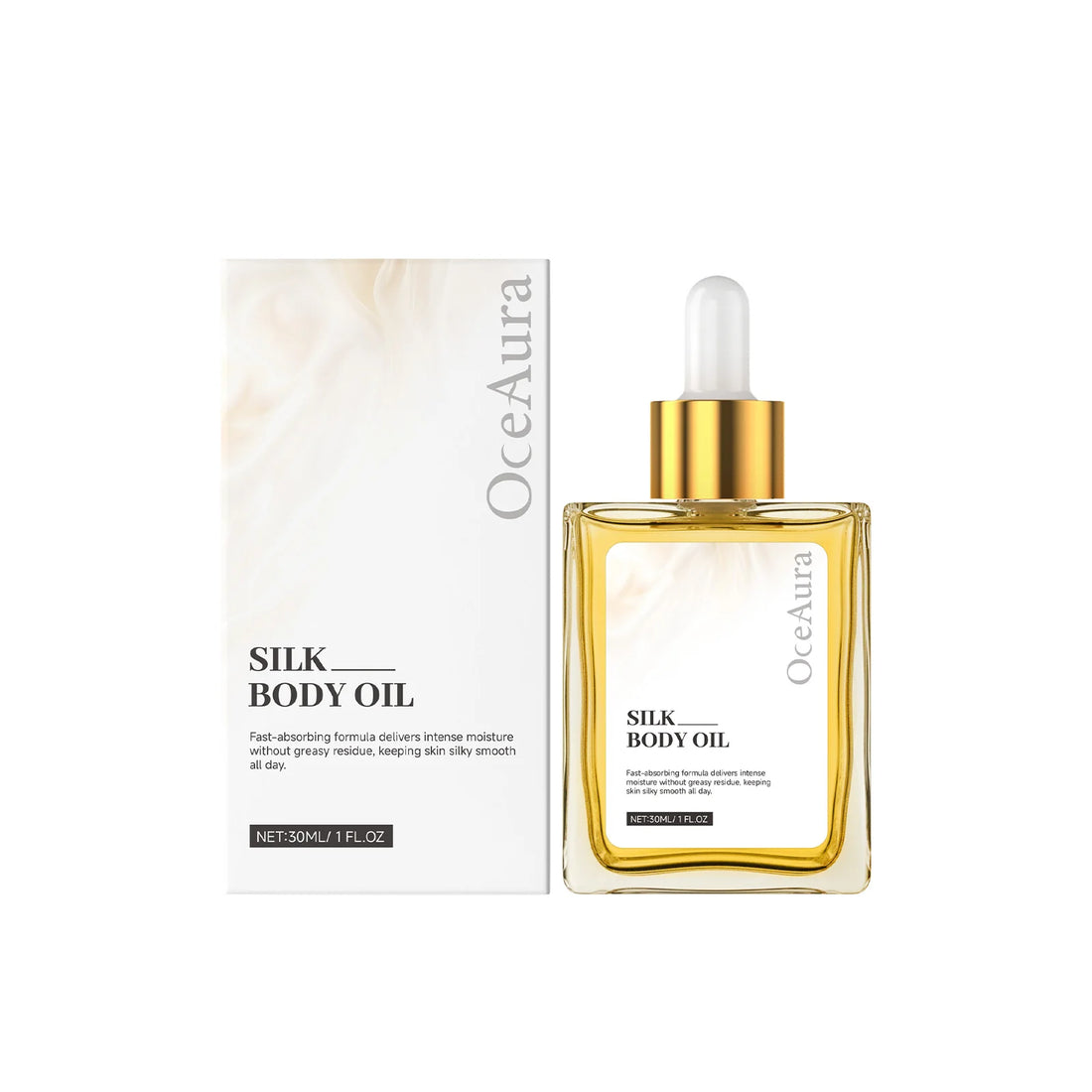 Improved Dry Silk Softening Body Oil Exfoliating Refreshing Moisturizing Non-Greasy Skin-Friendly Soft Easily Absorbed Body Oil